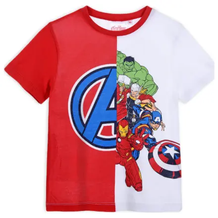 Avengers Team Red Kinder Kurzarm-T-Shirt, Oberteil Produktfoto