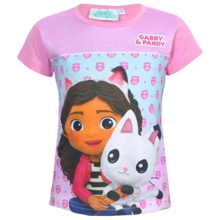 Gabi's Dollhouse Pandy Hellrosa Kinder kurzärmeliges T-Shirt, Top Produktfoto