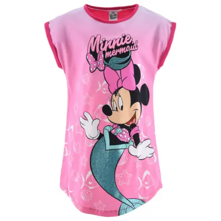 Disney Minnie Mermaid Pink Kinder-Nachthemd Produktfoto