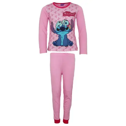 Stitch Scrump Hellrosa Kinder Langer Pyjama Produktfoto