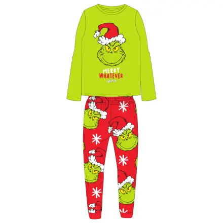 The Grinch Merry Whatever Kinder Lange Schlafanzüge Produktfoto