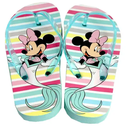 Disney Minnie Mermaid Blue Kinder Flip-Flops, Flip-Flop Produktfoto