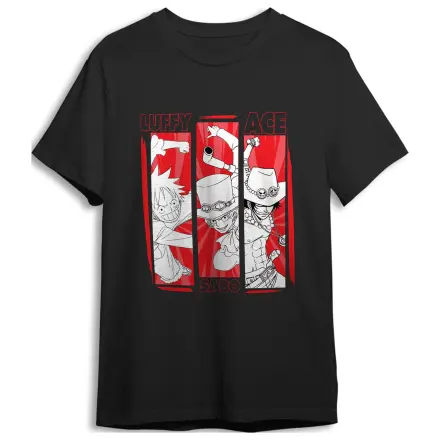 One Piece Monkey D. Luffy, Sabo & Ace Erwachsenen-T-Shirt Produktfoto