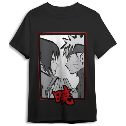 Naruto Shippuden Face to Face erwachsenes T-Shirt Produktfoto