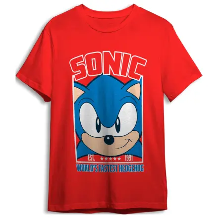 Sonic the Hedgehog Fastest Erwachsenen T-Shirt Produktfoto