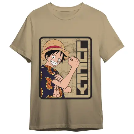 One Piece Monkey D. Luffy Erwachsenen T-Shirt Produktfoto
