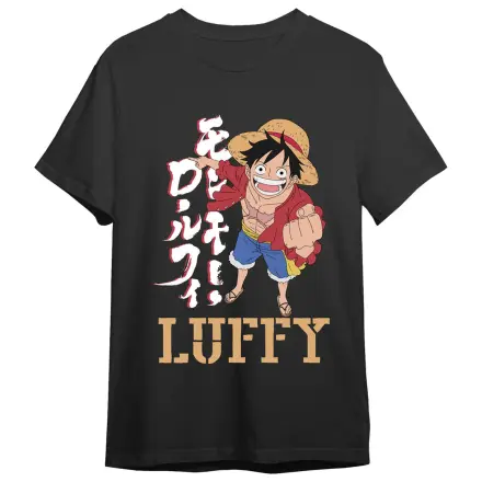 One Piece Monkey D. Luffy Smile Erwachsenen-T-Shirt Produktfoto