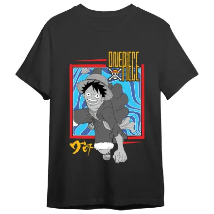 One Piece Monkey D. Luffy Attack T-Shirt für Erwachsene Produktfoto
