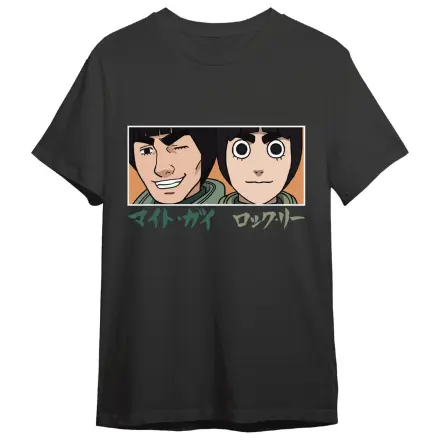 Naruto Shippuden Guy Sensei & Rock Lee Eyes Erwachsenen T-Shirt Produktfoto