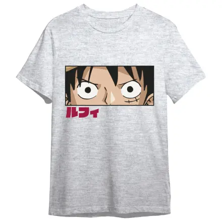 One Piece Monkey D. Luffy Eyes Erwachsenen T-Shirt Produktfoto