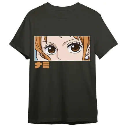 One Piece Nami Eyes Erwachsenen T-Shirt Produktfoto