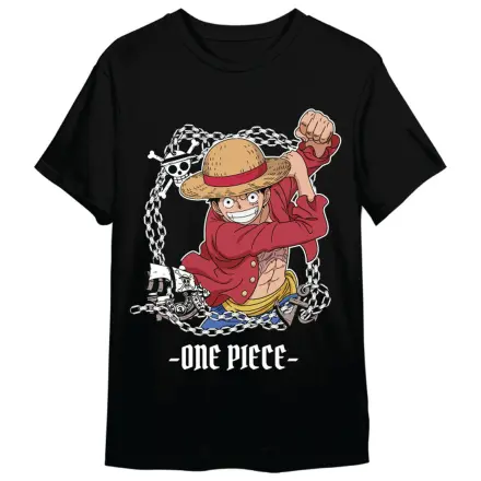 One Piece Monkey D. Luffy Erwachsenen T-Shirt Produktfoto