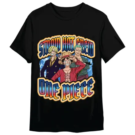 One Piece Monkey D. Luffy, Roronoa Zoro & Sanji Erwachsenen-T-Shirt Produktfoto