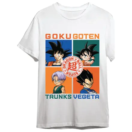 Dragon Ball Super Goku, Goten, Vegeta & Trunks Erwachsenen T-Shirt Produktfoto