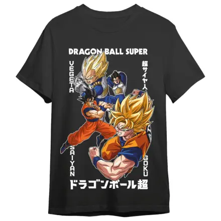 Dragon Ball Super Vegeta & Goku Erwachsenen T-Shirt Produktfoto