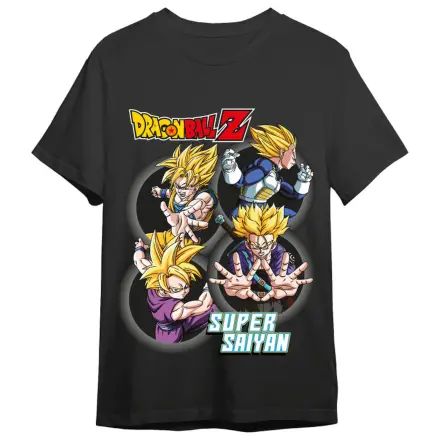 Dragon Ball Z Super Saiyans T-Shirt für Erwachsene Produktfoto