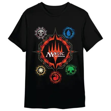 Magic the Gathering Mana Symbole Erwachsenen T-Shirt Produktfoto