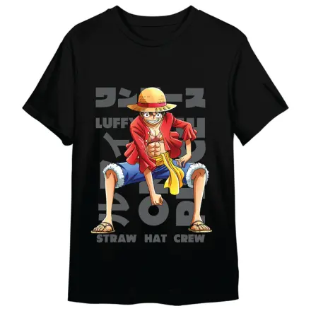 One Piece Monkey D. Luffy Erwachsenen T-Shirt Produktfoto
