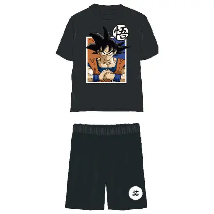 Dragon Ball Saiyan Black Kinder Kurzer Schlafanzug Produktfoto