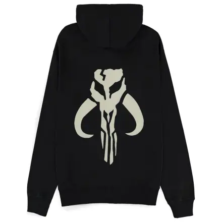 Star Wars: The Mandalorian & Grogu Reißverschluss-Hoodie Mythosaur-Skull  Produktfoto