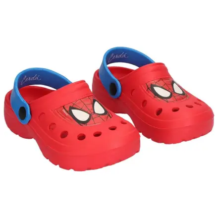 Spider-Man Eyes Red Kinder-Hausschuhe, Clogs Produktfoto