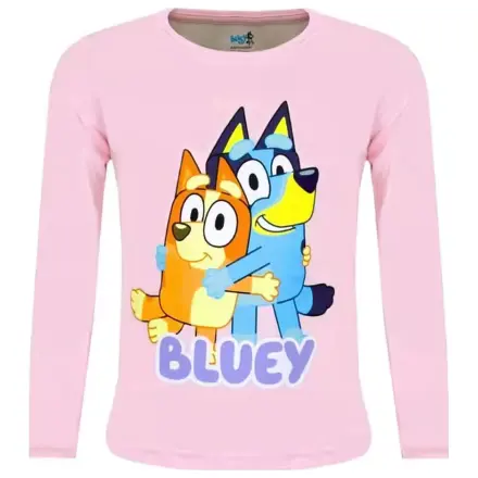 Bluey Hug Pink Langarm-Kinder-T-Shirt, Top Produktfoto