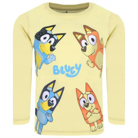 Bluey Let's Do Yellow Kinder Langarm-T-Shirt, Oberteil Produktfoto