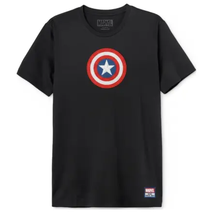 Marvel T-Shirt Captain America Shield Logo Produktfoto