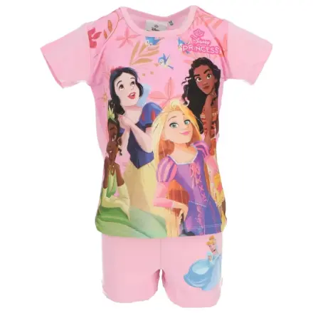 Disney Princesses Friendship Light Pink Kids Kurzer Pyjama Produktfoto