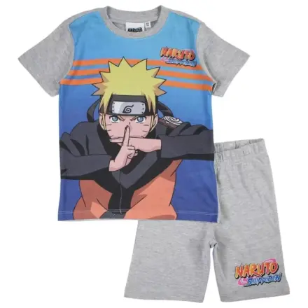 Naruto Shadow Clone Grey Kinder Kurzer Schlafanzug Produktfoto