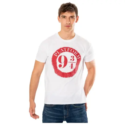 Harry Potter T-Shirt Platform 9 3/4 Raised Print Produktfoto