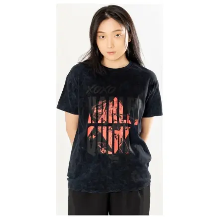 DC Comics T-Shirt Harley Quinn Acid Wash Xoxo Produktfoto