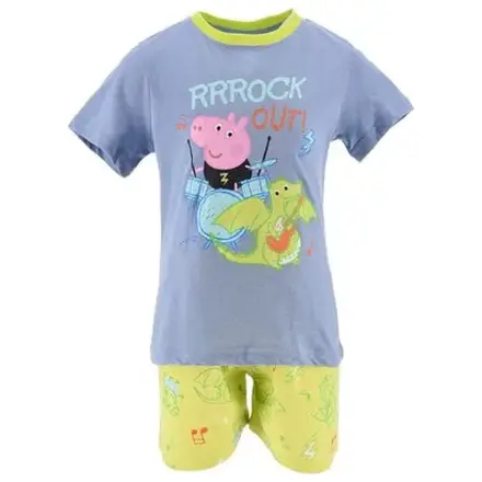 Peppa Pig Rock Out Blue Kids kurze Pyjamas Produktfoto