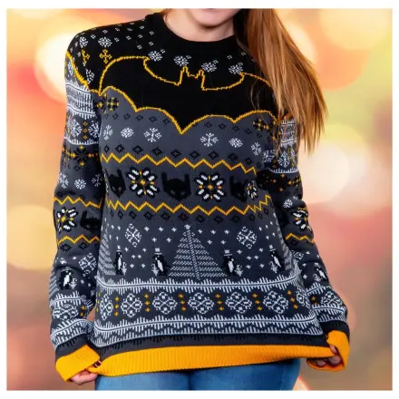 Batman Penguin Weihnachtspullover Produktfoto