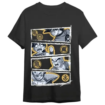 Dragon Ball Z T-Shirt Vegeta Schwarz Produktfoto