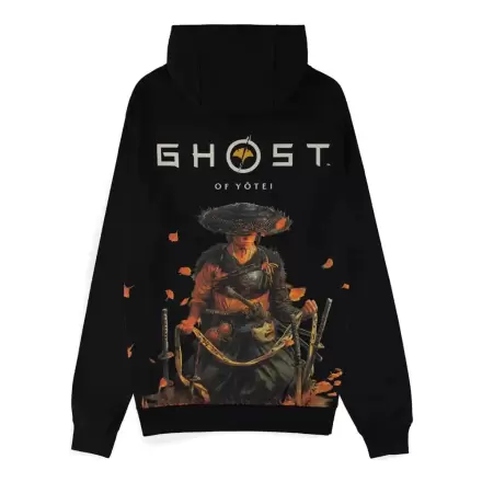 Ghost of Yotei Reißverschluss-Kapuzenpullover Produktfoto