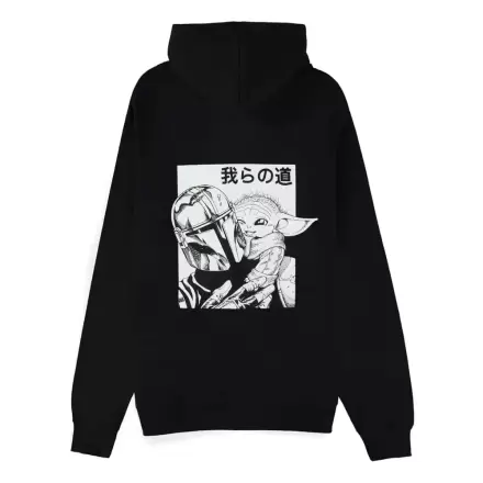 Star Wars The Mandalorian Grogu Kapuzenpullover mit Reißverschluss Produktfoto