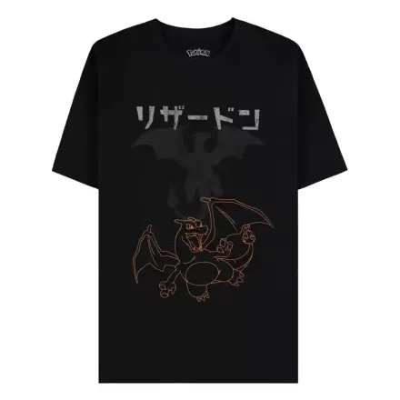 Pokémon T-Shirt Rotes Glurak  Produktfoto
