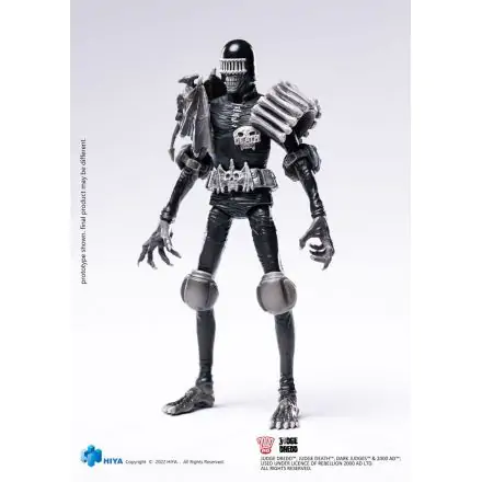 2000 AD Exquisite Mini Actionfigur 1/18 Black and White Judge Death 10 cm Produktfoto