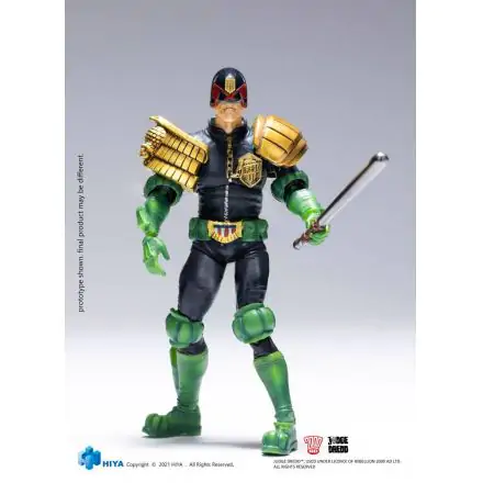 2000 AD Exquisite Mini Actionfigur 1/18 Judge Dredd 10 cm Produktfoto