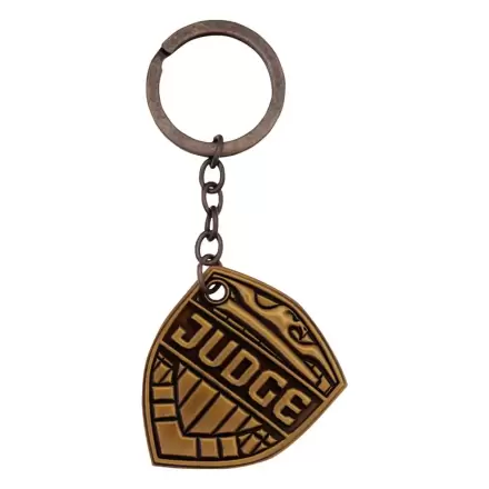 2000 AD Schlüsselanhänger Judge Dredd Abzeichen Limited Edition Produktfoto