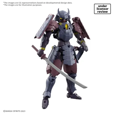 30MF Meteoric Iron Samurai Modellbausatz Produktfoto