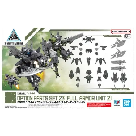 30MM 1/144 Optionale Teile Set 23 (Full Armor Unit 2) Modellbausatz Produktfoto