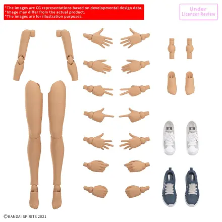 30MS Option Body Parts Arm Parts & Leg Parts S (Color C) Modellbausatz Zubehör-Pack Produktfoto