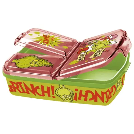 The Grinch Christmas Mischief Mehrfachfächer Brotdose, Sandwichbox Produktfoto