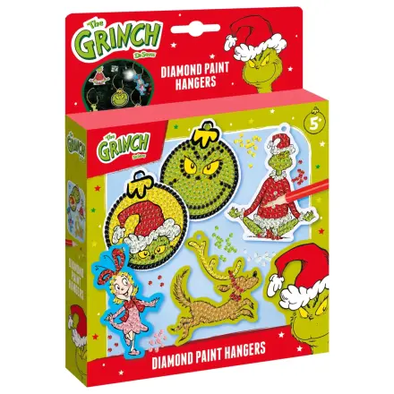 The Grinch Dr. Seuss Diamond Eye Set mit Aufhänger Produktfoto