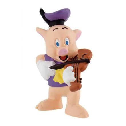 The Three Little Pigs Fiddler Figur 6cm termékfotója