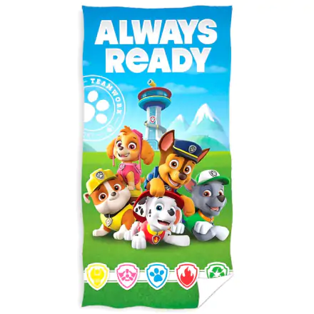 Paw Patrol Always Ready Microfaser Strandtuch Produktfoto
