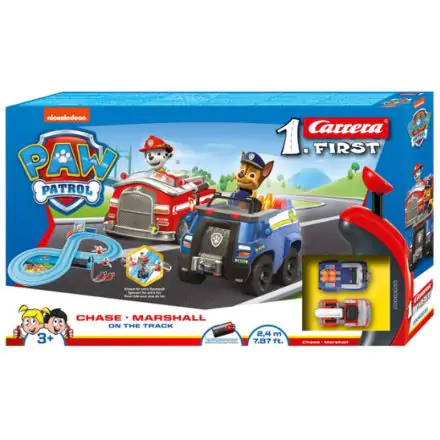 Paw Patrol Chase & Marshall elektrische Rennstrecke Produktfoto