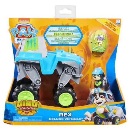 Paw Patrol Deluxe Dino Rex Fahrzeug Produktfoto